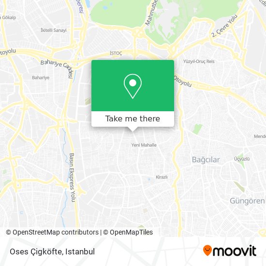 Oses Çigköfte map