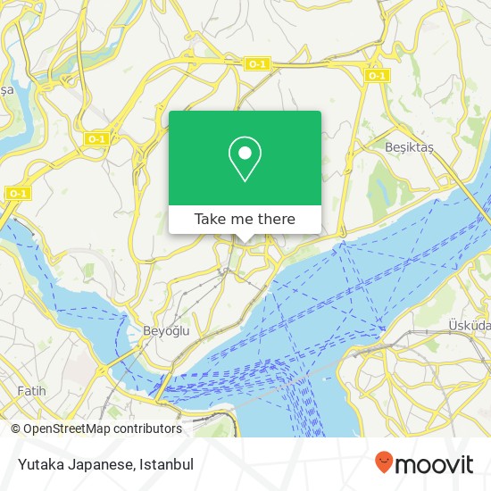 Yutaka Japanese, Taşkışla Caddesi 34367 Harbiye, Şişli map