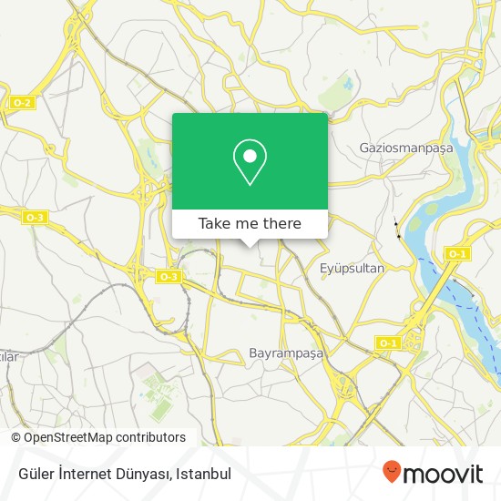 Güler İnternet Dünyası map