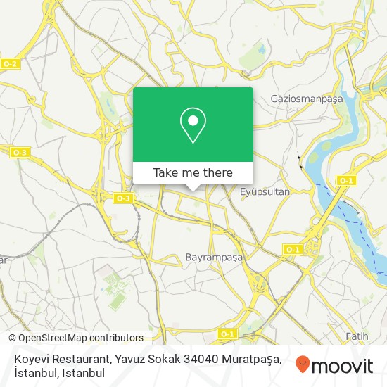 Koyevi Restaurant, Yavuz Sokak 34040 Muratpaşa, İstanbul map