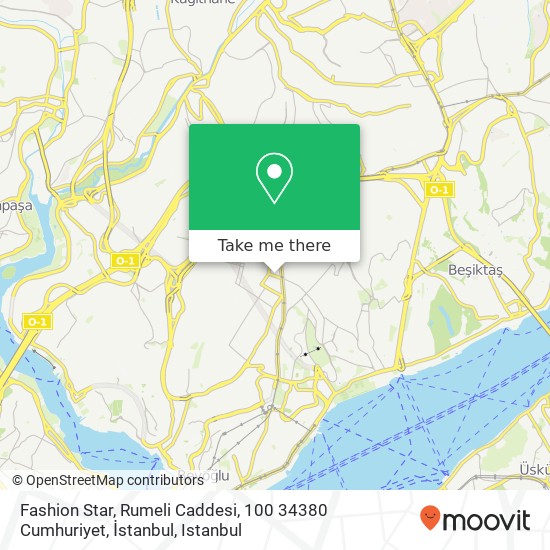 Fashion Star, Rumeli Caddesi, 100 34380 Cumhuriyet, İstanbul map