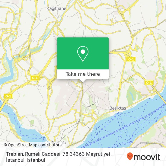 Trebien, Rumeli Caddesi, 78 34363 Meşrutiyet, İstanbul map