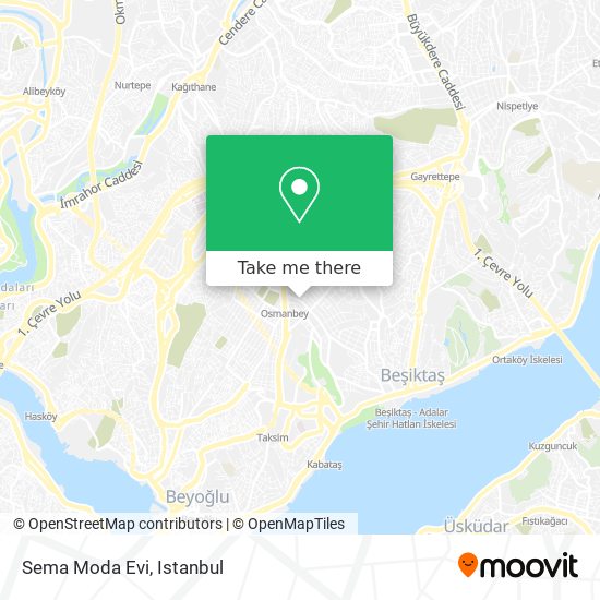 Sema Moda Evi map