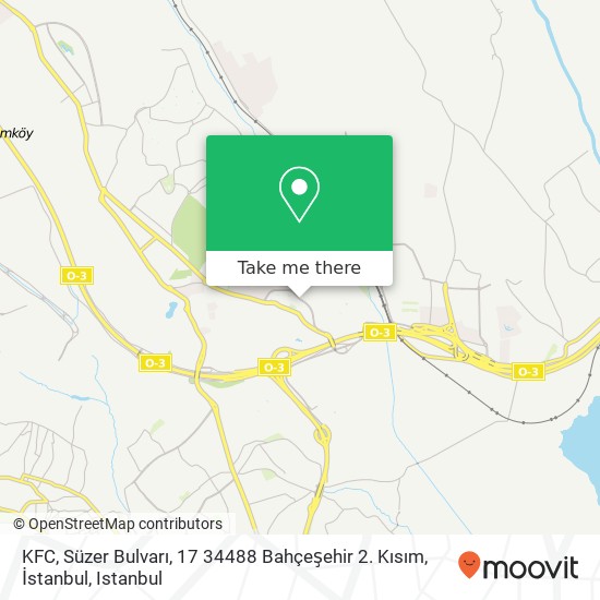 KFC, Süzer Bulvarı, 17 34488 Bahçeşehir 2. Kısım, İstanbul map