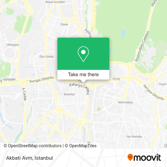 Akbati Avm map