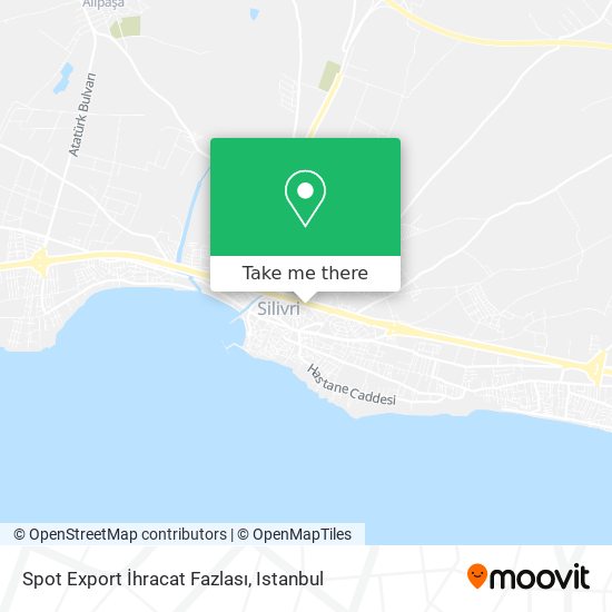 Spot Export İhracat Fazlası map