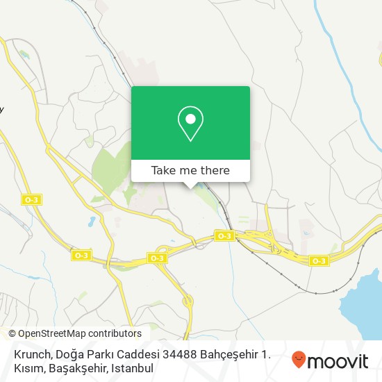 Krunch, Doğa Parkı Caddesi 34488 Bahçeşehir 1. Kısım, Başakşehir map