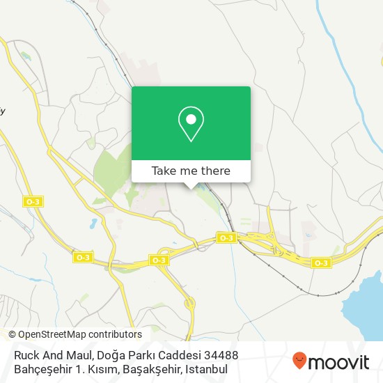 Ruck And Maul, Doğa Parkı Caddesi 34488 Bahçeşehir 1. Kısım, Başakşehir map