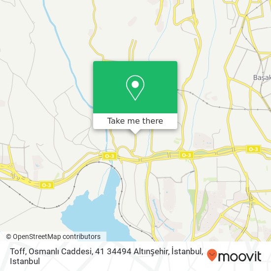 Toff, Osmanlı Caddesi, 41 34494 Altınşehir, İstanbul map