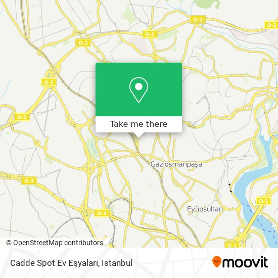 Cadde Spot Ev Eşyaları map