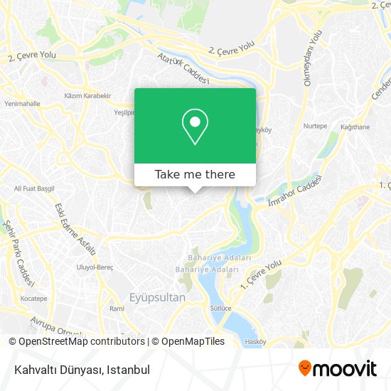 Kahvaltı Dünyası map