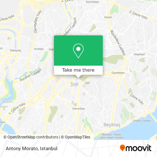 Antony Morato map