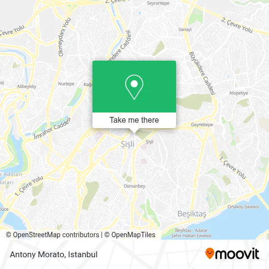 Antony Morato map
