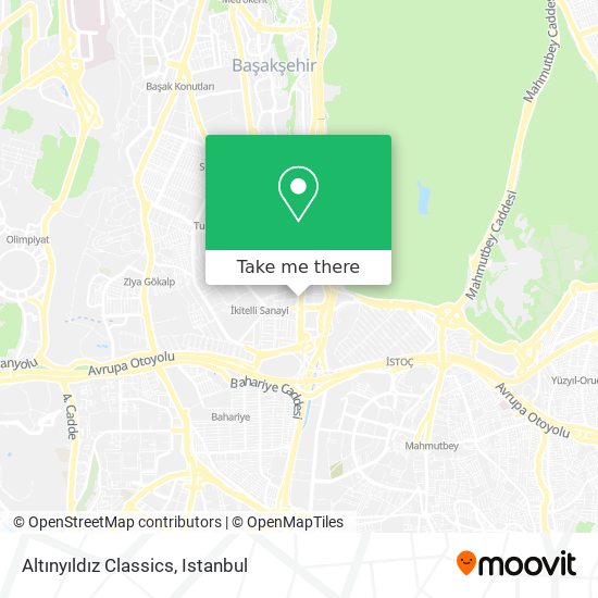 Altınyıldız Classics map