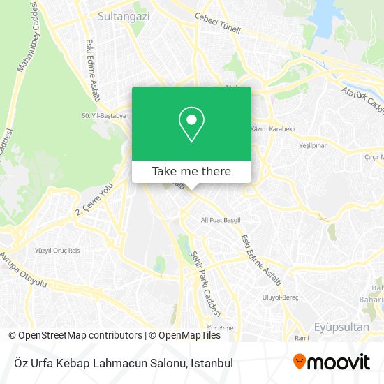 Öz Urfa Kebap Lahmacun Salonu map