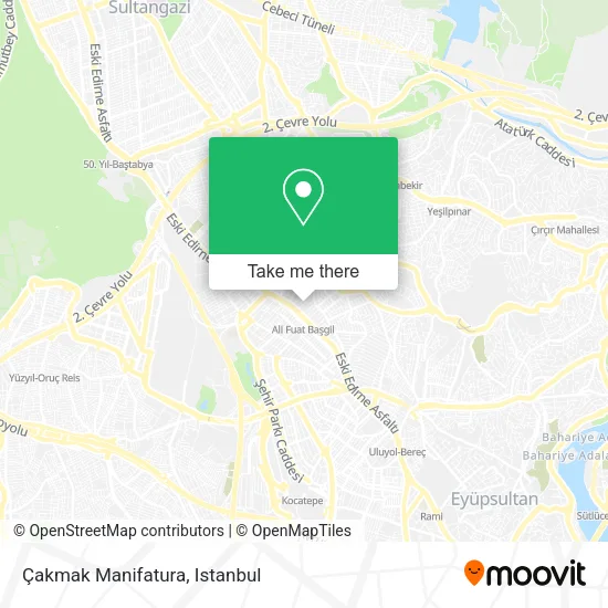 Çakmak Manifatura map