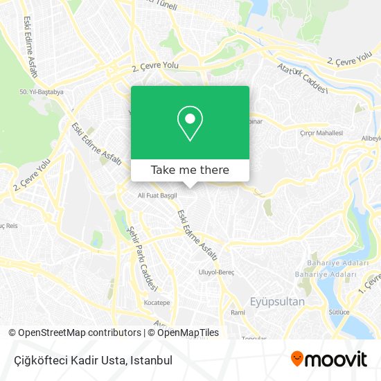 Çiğköfteci Kadir Usta map