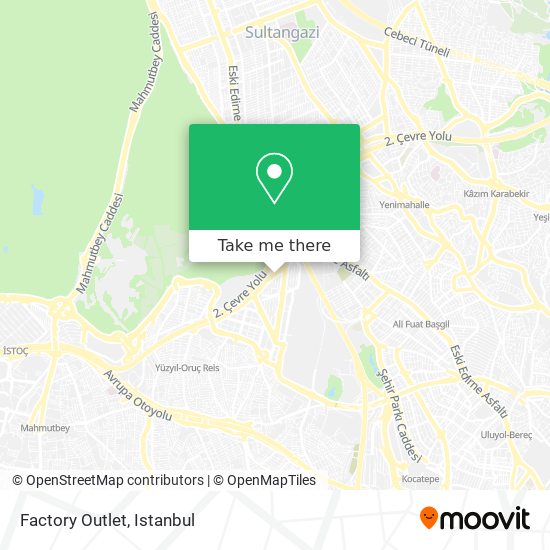 Factory Outlet map