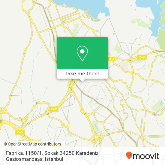 Fabrika, 1150 / 1. Sokak 34250 Karadeniz, Gaziosmanpaşa map