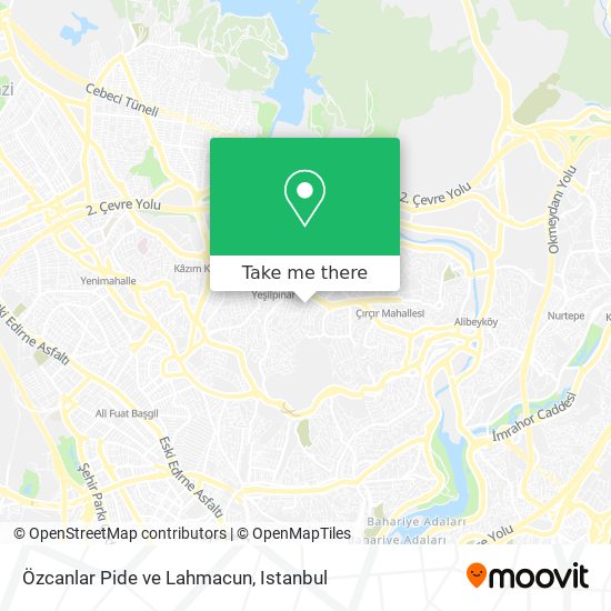Özcanlar Pide ve Lahmacun map