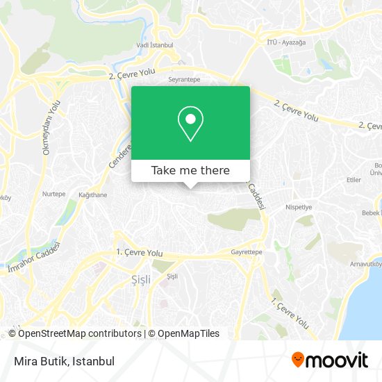 Mira Butik map