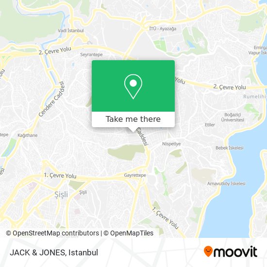 JACK & JONES map