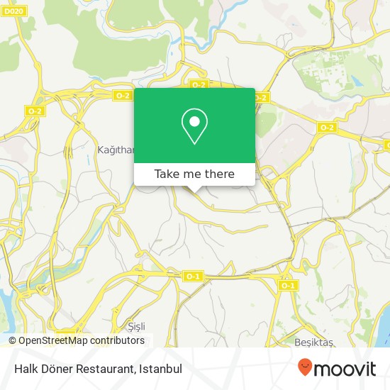 Halk Döner Restaurant, Talatpaşa Caddesi 34410 Harmantepe, İstanbul map