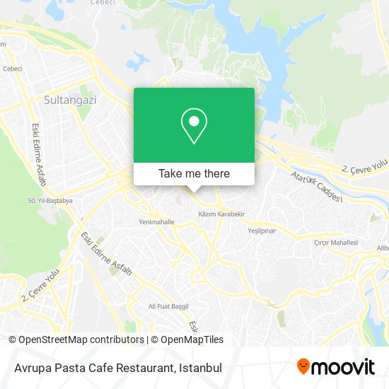 Avrupa Pasta Cafe Restaurant map