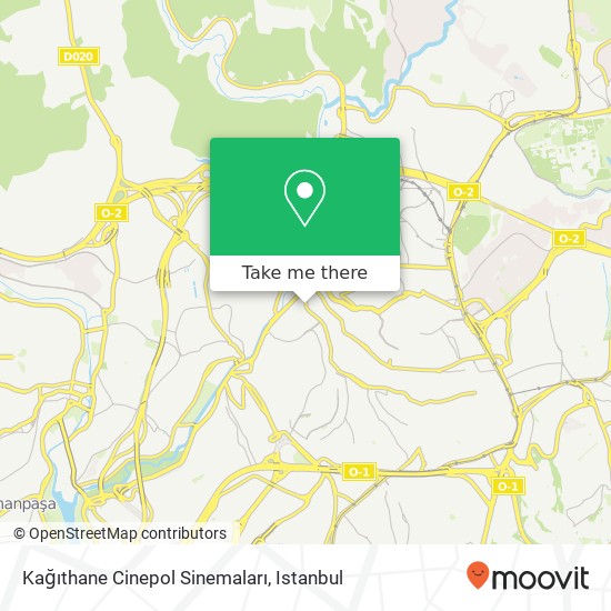 Kağıthane Cinepol Sinemaları map