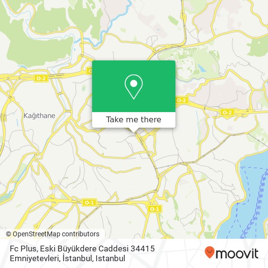 Fc Plus, Eski Büyükdere Caddesi 34415 Emniyetevleri, İstanbul map