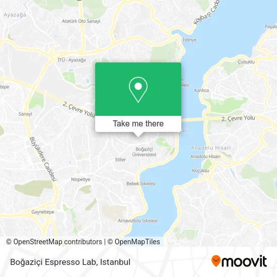 Boğaziçi Espresso Lab map