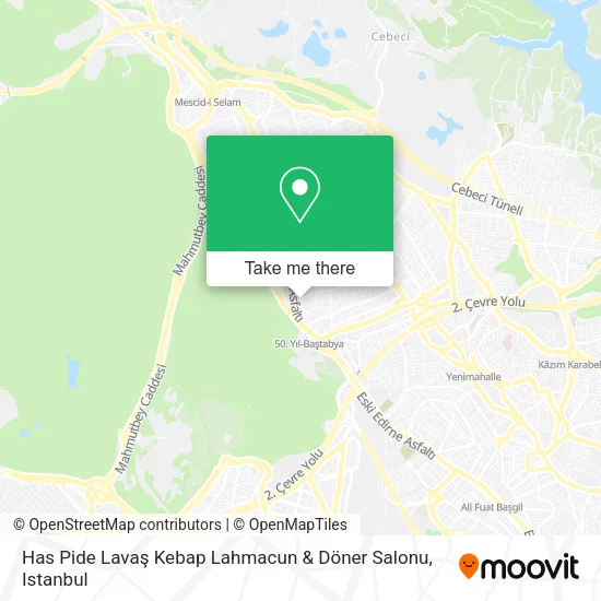 Has Pide Lavaş Kebap Lahmacun & Döner Salonu map
