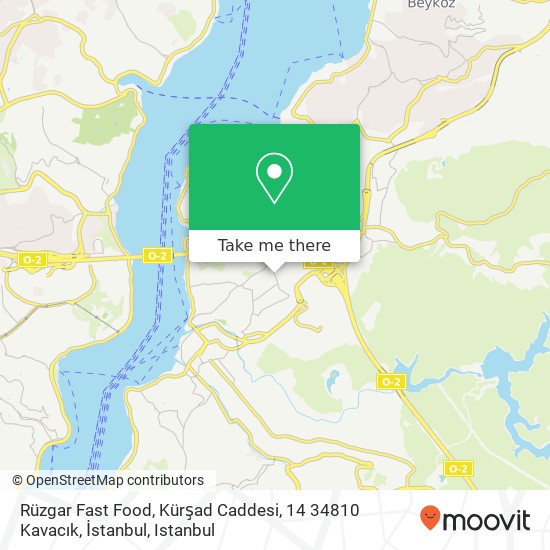 Rüzgar Fast Food, Kürşad Caddesi, 14 34810 Kavacık, İstanbul map