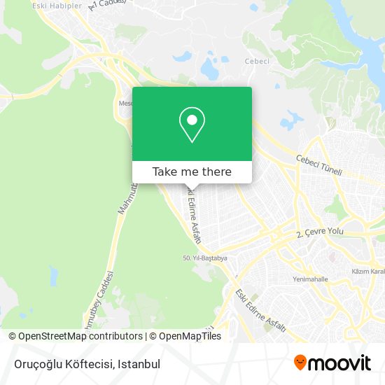 Oruçoğlu Köftecisi map