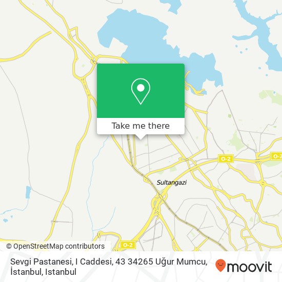 Sevgi Pastanesi, I Caddesi, 43 34265 Uğur Mumcu, İstanbul map