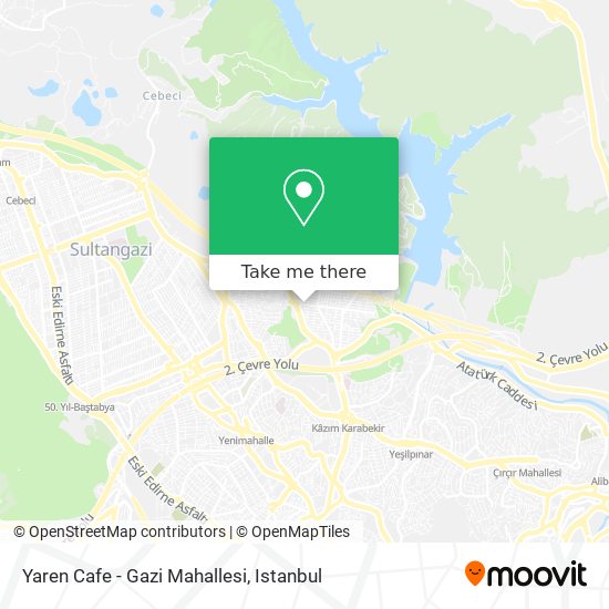 Yaren Cafe - Gazi Mahallesi map