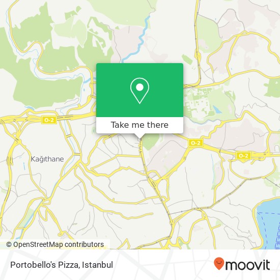 Portobello's Pizza, Fatih Caddesi, 73 34450 Huzur, İstanbul map