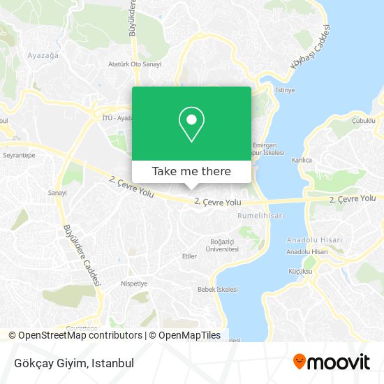 Gökçay Giyim map