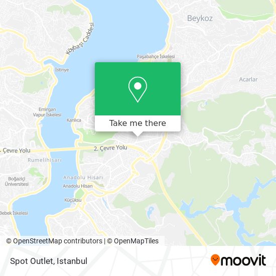 Spot Outlet map