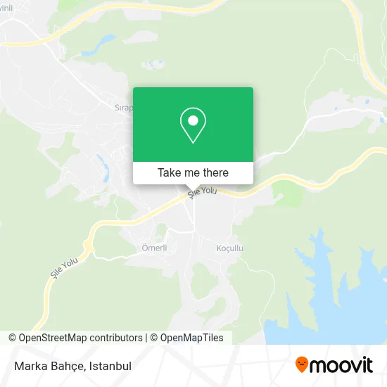 Marka Bahçe map