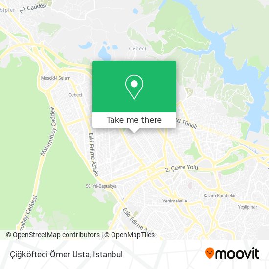 Çiğköfteci Ömer Usta map