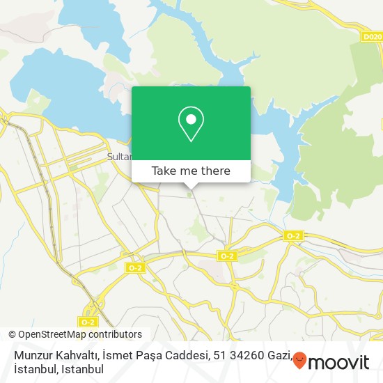 Munzur Kahvaltı, İsmet Paşa Caddesi, 51 34260 Gazi, İstanbul map