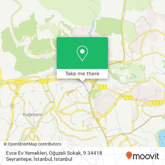 Evce Ev Yemekleri, Oğuzeli Sokak, 9 34418 Seyrantepe, İstanbul map