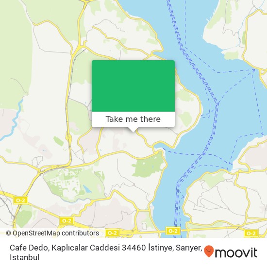 Cafe Dedo, Kaplıcalar Caddesi 34460 İstinye, Sarıyer map