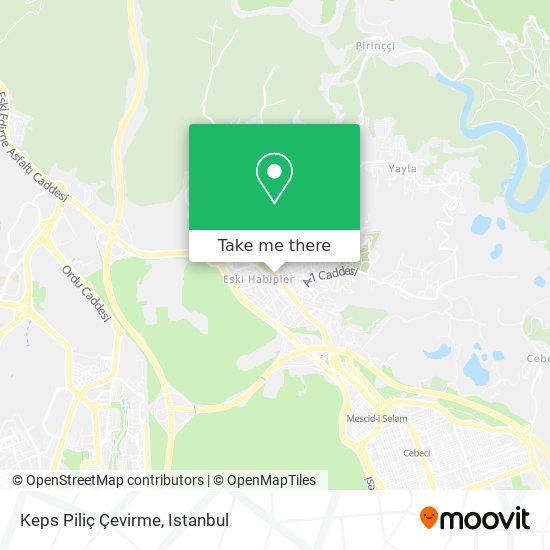 Keps Piliç Çevirme map