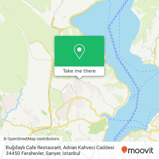 Buğdaylı Cafe Restaurant, Adnan Kahveci Caddesi 34450 Ferahevler, Sarıyer map