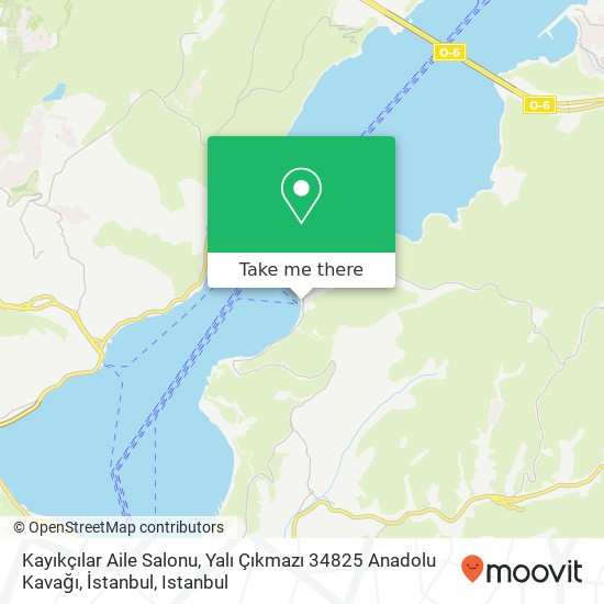 Kayıkçılar Aile Salonu, Yalı Çıkmazı 34825 Anadolu Kavağı, İstanbul map