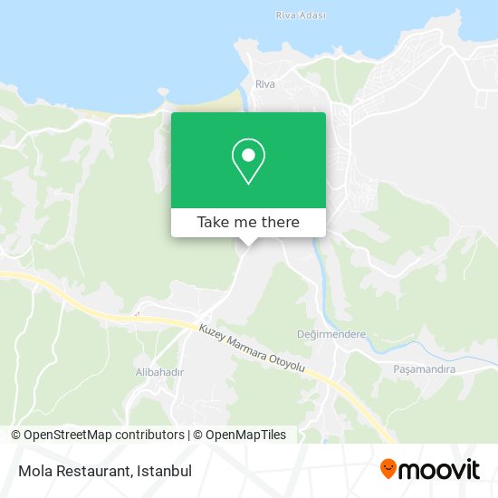 Mola Restaurant map