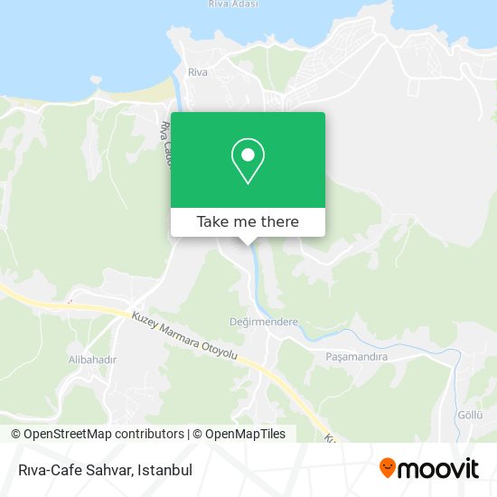 Rıva-Cafe Sahvar map