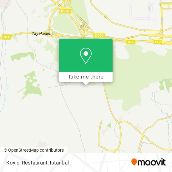 Koyici Restaurant map